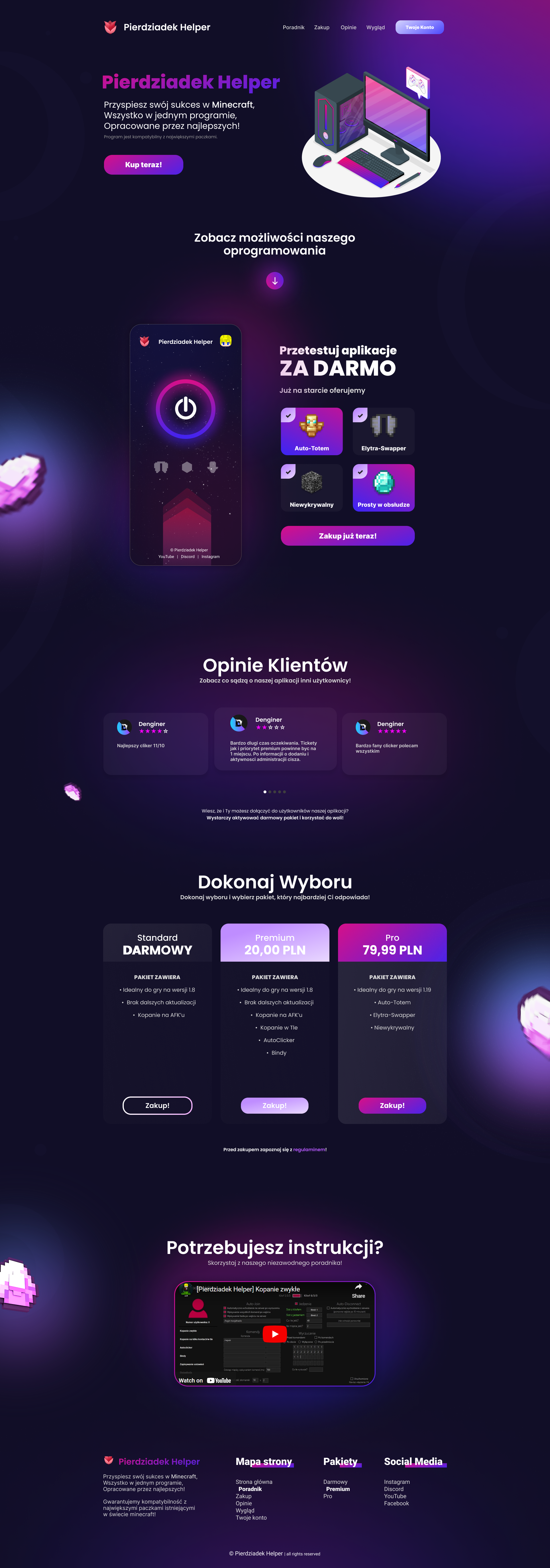 podgląd wyglądu aplikacji